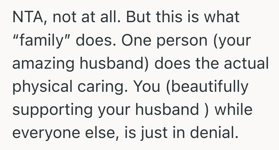 Screenshot 2025 07 07 at 4.27.22 AM Son Looked After His Mom Through Her Dementia, And Now His Wife Is Furious That The Rest Of His Family Is Excluding Her From A Group Chat